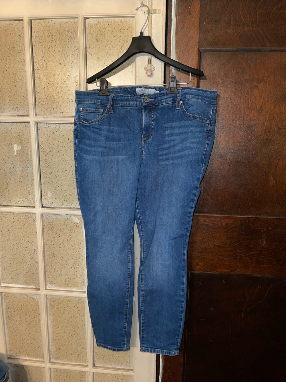 Torrid New Skinny Classic Blue Women's Stretch Jeans - Size 18